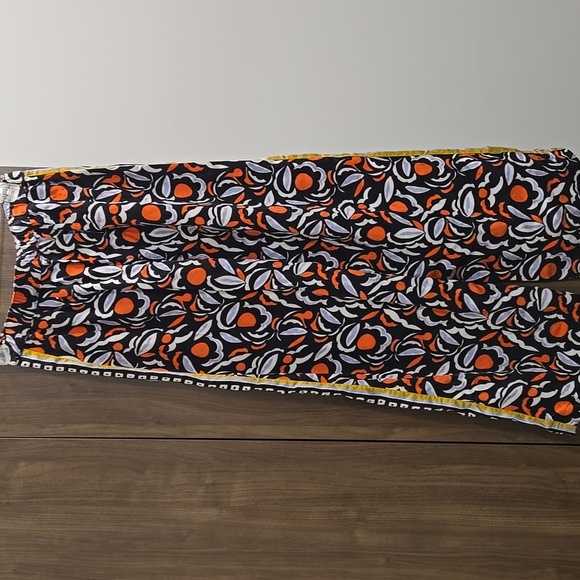 Anthropologie Breezy Straight Pant Red Motif Print Pants-Size 2 - Picture 10 of 17